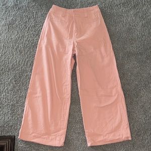 Cropped Peach Jeans